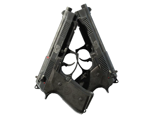 Dual Berettas | Elite 1.6 (Well-Worn)