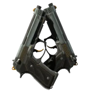 Dual Berettas | Ventilators (Well-Worn)