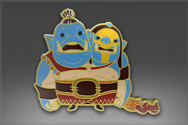 Genuine Pin: Ogre Magi