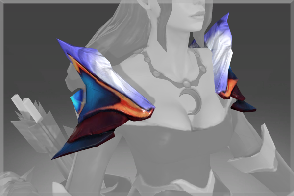 Inscribed Darkfall Warden Pauldrons