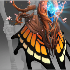 Inscribed Monarch of the Sapphire Glen