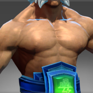 Inscribed Thundergod's Bare Chest
