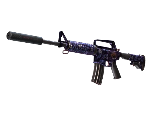 M4A1-S | Black Lotus (Well-Worn)