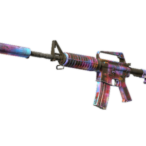 M4A1-S | Glitched Paint (Well-Worn)
