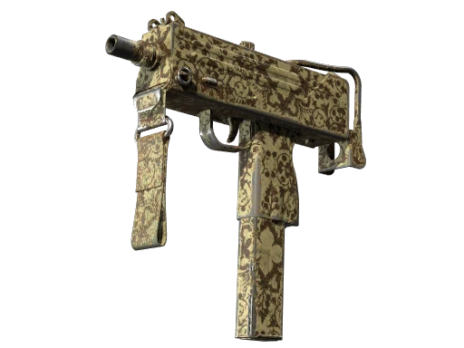MAC-10 | Sienna Damask (Well-Worn)
