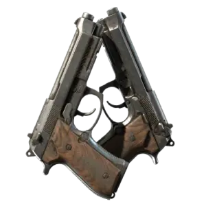 Souvenir Dual Berettas | Oil Change (Battle-Scarred)