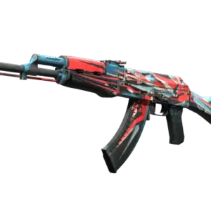 StatTrak™ AK-47 | Point Disarray (Well-Worn)