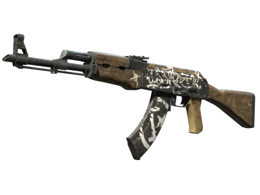 StatTrak™ AK-47 | Wasteland Rebel (Well-Worn)