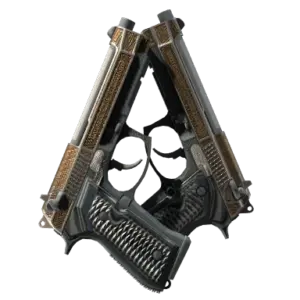 StatTrak™ Dual Berettas | Tread (Factory New)