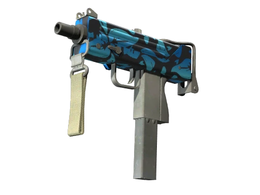 StatTrak™ MAC-10 | Oceanic (Minimal Wear)