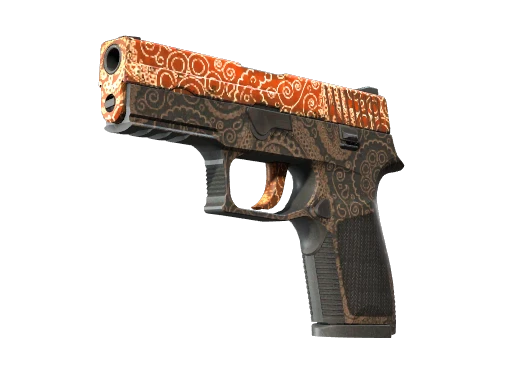 StatTrak™ P250 | Mehndi (Minimal Wear)