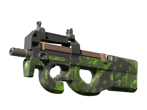 StatTrak™ P90 | Virus (Minimal Wear)