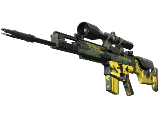 StatTrak™ SCAR-20 | Jungle Slipstream (Field-Tested)