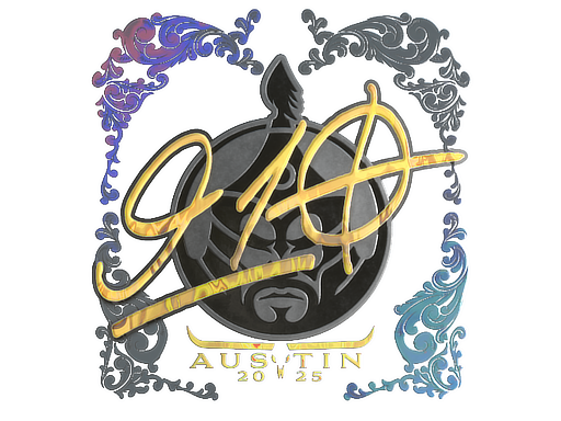 Sticker | 910 (Holo) | Austin 2025