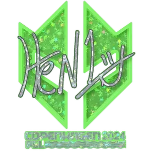 Sticker | HEN1 (Glitter) | Copenhagen 2024