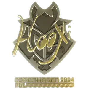 Sticker | HooXi (Gold) | Copenhagen 2024