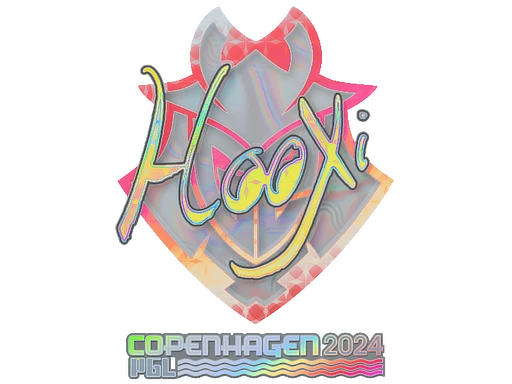 Sticker | HooXi (Holo) | Copenhagen 2024