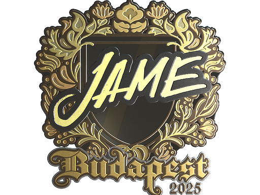 Sticker | Jame (Gold) | Budapest 2025