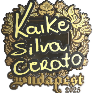 Sticker | KSCERATO (Gold) | Budapest 2025