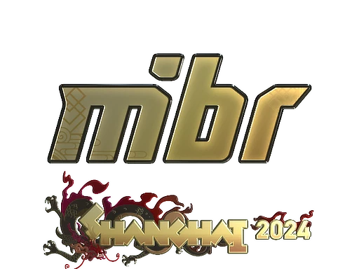 Sticker | MIBR (Gold) | Shanghai 2024
