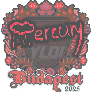 Sticker | Mercury | Budapest 2025