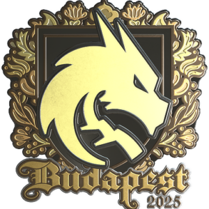 Sticker | Team Spirit (Gold) | Budapest 2025