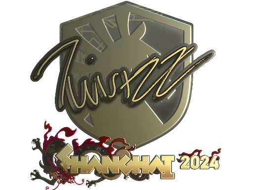 Sticker | Twistzz (Gold) | Shanghai 2024