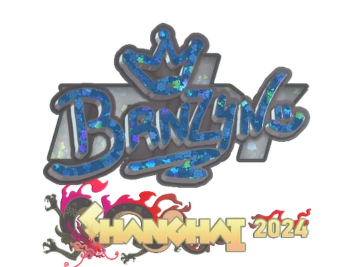 Sticker | brnz4n (Glitter) | Shanghai 2024