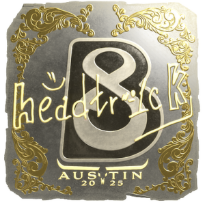 Sticker | headtr1ck (Gold) | Austin 2025