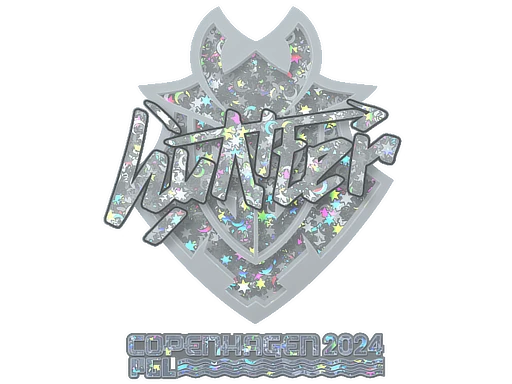 Sticker | huNter- (Glitter) | Copenhagen 2024