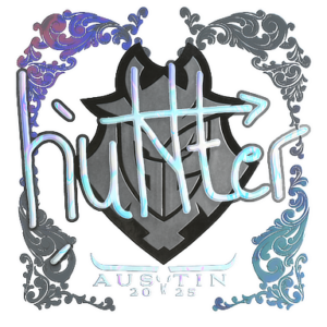 Sticker | huNter- (Holo) | Austin 2025