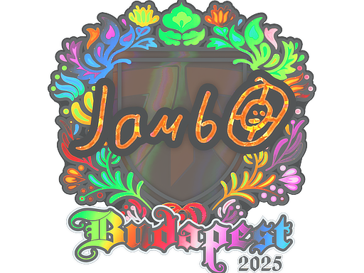 Sticker | jambo (Holo) | Budapest 2025