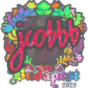 Sticker | jcobbb (Holo) | Budapest 2025