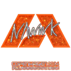 Sticker | nawwk (Glitter) | Copenhagen 2024