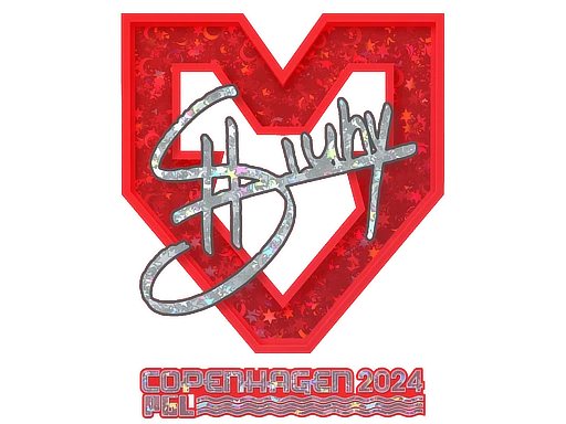 Sticker | siuhy (Glitter) | Copenhagen 2024