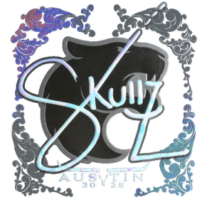 Sticker | skullz (Holo) | Austin 2025