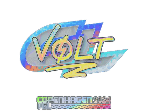 Sticker | volt (Holo) | Copenhagen 2024