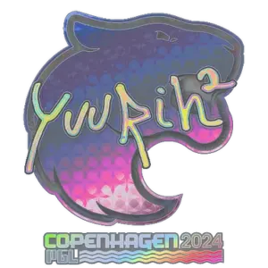 Sticker | yuurih (Holo) | Copenhagen 2024
