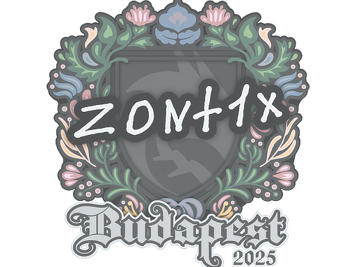 Sticker | zont1x | Budapest 2025