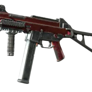 UMP-45 | Crimson Foil (Battle-Scarred)