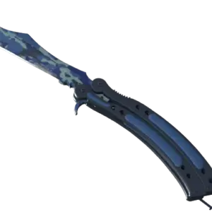 ★ Butterfly Knife | Bright Water (Well-Worn)