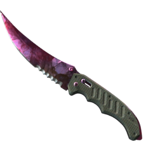 ★ StatTrak™ Flip Knife | Doppler Phase 2 (Minimal Wear)