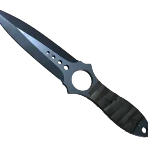 ★ StatTrak™ Skeleton Knife | Blue Steel (Well-Worn)