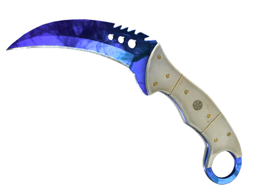 ★ StatTrak™ Talon Knife | Doppler Sapphire (Minimal Wear)