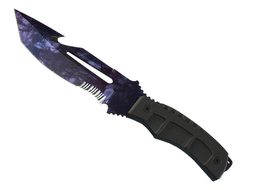 ★ Survival Knife | Doppler Black Pearl (Minimal Wear)