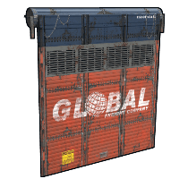 Cargo Truck Garage Door