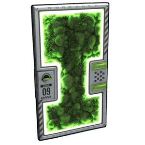 Greening Area Door