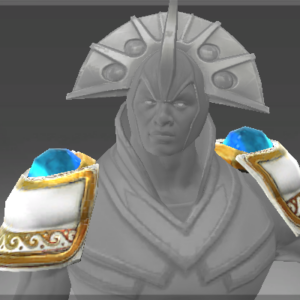 Heroic Gemmed Pauldrons of the Priest Kings
