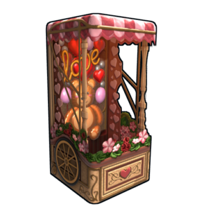 Lovely Balloon Cart