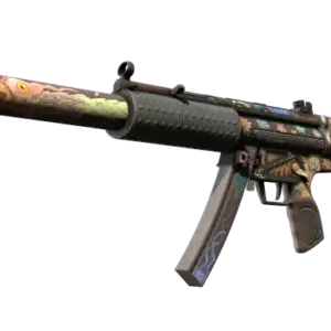 MP5-SD | Necro Jr. (Battle-Scarred)